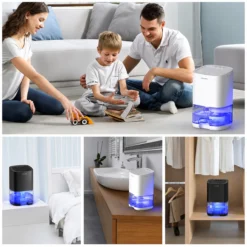Osuszacz Powietrza Pochłaniacz Wilgoci 1L 36W Do 25m² - obrazek 8