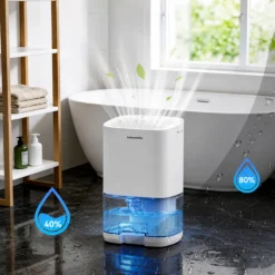 Osuszacz Powietrza Pochłaniacz Wilgoci 1L 36W Do 25m² - obrazek 12