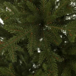 Detal igieł sztucznej choinki świerk Natura z gałązkami PE