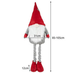 Skrzat świąteczny z wymiarami 85–105 cm i szerokością 31 cm