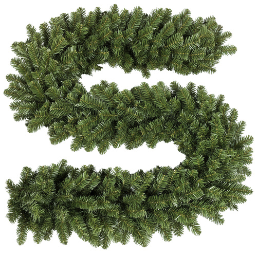 Girlanda Sztuczna Choinkowa PVC Zielona 270cm