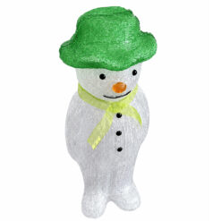 Bałwan LED Figurka Świąteczna Zewnętrzna 57cm - obrazek 3