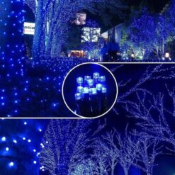 Lampki Choinkowe Niebieski 100LED 10m IP44 - obrazek 4